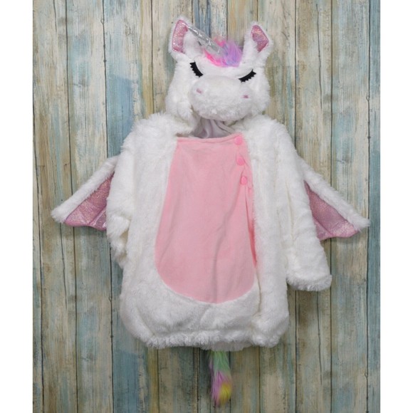 Pegasus Unicorn Toddler Halloween Costume Size 12-18M Rainbow COMFY - Picture 1 of 12
